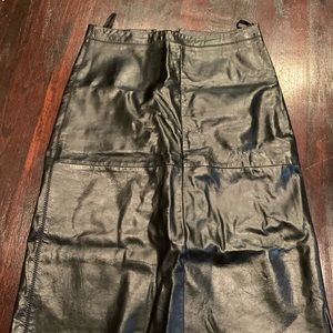 Gap genuine Leather Skirt